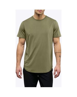 Cuts Ao Elongated Tee - Green