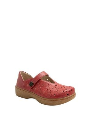 Alegria By Pg Lite Ophelia Clog - Red