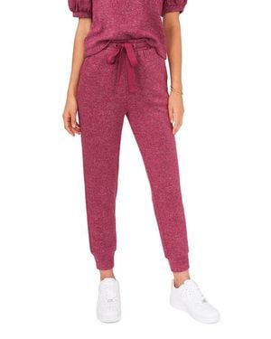 1.STATE Sparkle Sweatpants - Red