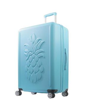 Tommy Bahama 30 Hardside Spinner Luggage With 3D Pineapple - Blue