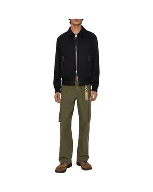 Burberry Soho Heritage Harrington Jacket - Black