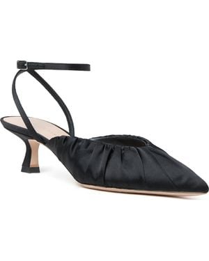 Loeffler Randall Rio Ankle Strap Pointed Toe Pump - Black