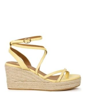 Bobbies Irène Espadrille Wedges - Metallic