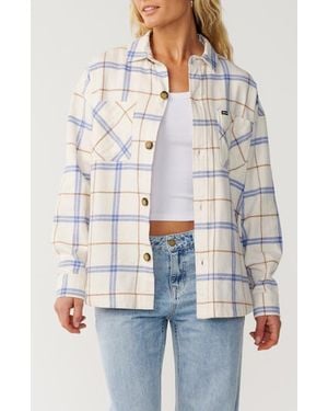 Rip Curl Venture Flannel Shirt - White