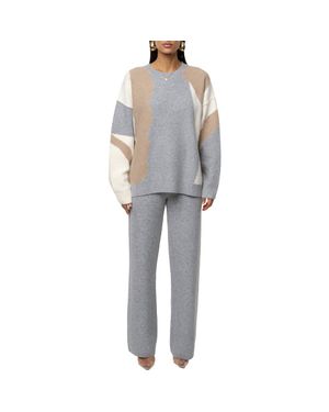 JLUXLABEL Emelie Knit Pant Set - Gray