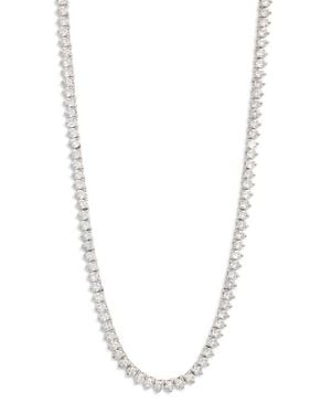 Child Of Wild Quinn Tennis Necklace - White