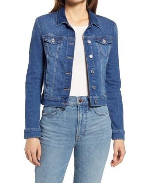 Mavi Samantha Denim Trucker Jacket - Blue