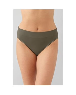 Wacoal Feeling Flexible High Cut Briefs - Green
