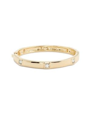 Nordstrom Crystal Accent Bangle - Metallic