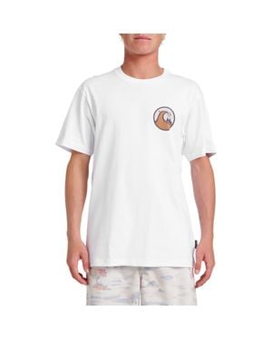 Quiksilver Jungle Wave Graphic T-Shirt - White