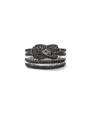John Hardy Love Knot Ring, Sapphire - Black