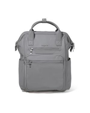 Baggallini Chelsea Laptop Backpack - Gray