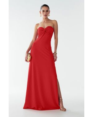 BWLDR Chase Maxi Dress - Red