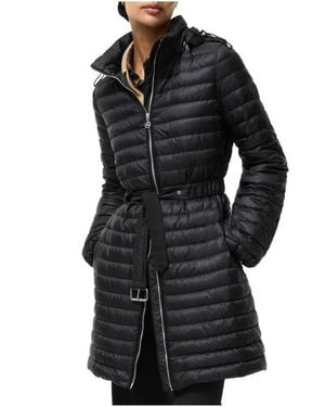 Burberry Nylon Amberley Puffer Coat - Black