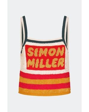 Simon Miller Dibby Crochet Top - White