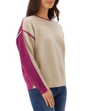 Karen Kane Colorblock Crewneck Sweater - Multicolor