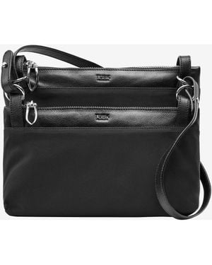 Tusk Sakhi Duo Crossbody Bag - Black