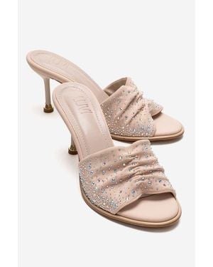Prologue Shoes Karina Stiletto Mule - Pink
