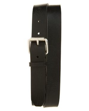 Rag & Bone Liam Leather Belt - Black
