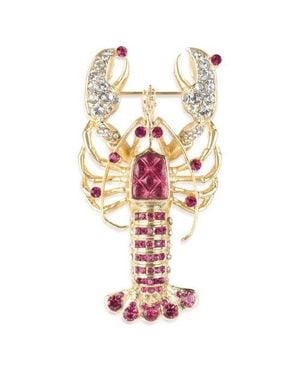 Bill Skinner Studio Brooch - Pink