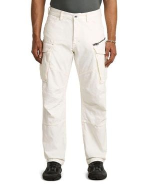 G-Star Rovic Zip 3D Loose Cargo Pants - White