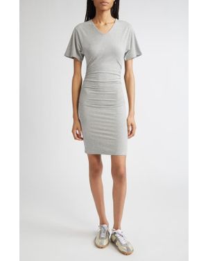 Paloma Wool Mes Stretch Cotton T-Shirt Dress - Gray