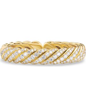 David Yurman Sculpted Cable Flex Bracelet - Metallic
