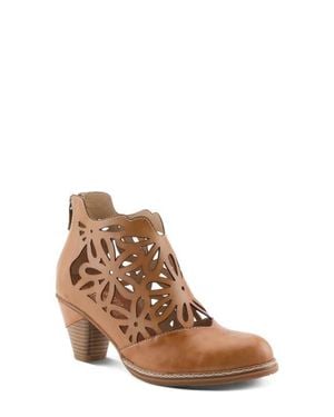 Spring Step Feelin' Free Bootie - Brown