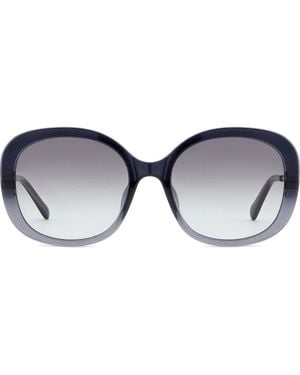 Fossil 56M Gradient Oval Sunglasses - Multicolor