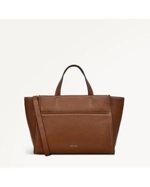 Radley Oak Street Ziptop Satchel Bag - Brown