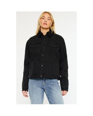 Kancan Sonny Trucker Jacket - Black