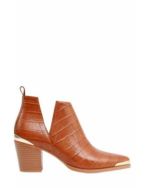 Belle & Bloom Austin Suede Ankle Boot - Brown