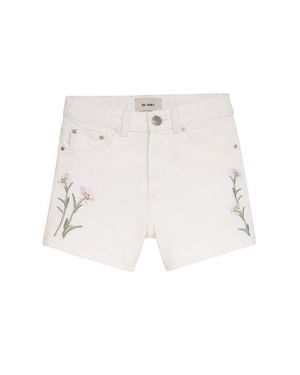 DL1961 Lucy Resort Short - White