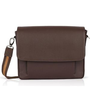 Luis Steven Slim Messenger - Brown