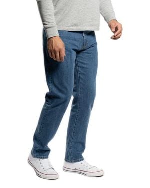 Peter Manning Pmnyc Jeans Standard Fit - Blue
