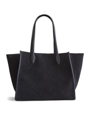 Madewell Suede Lexington Tote - Black