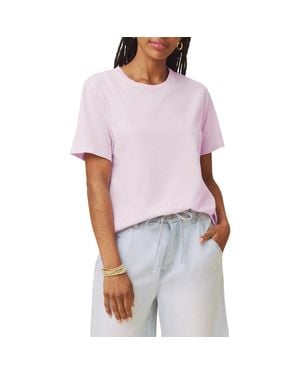 Splendid Louisa Boyfriend Fit Cotton Graphic T-Shirt - White