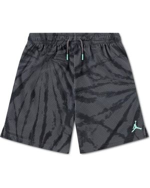 Nike Kids' Tie Mesh Drawstrin Shorts - Gray