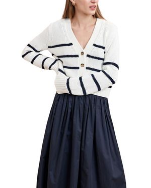 La Ligne Mini Marina Cardigan - Blue