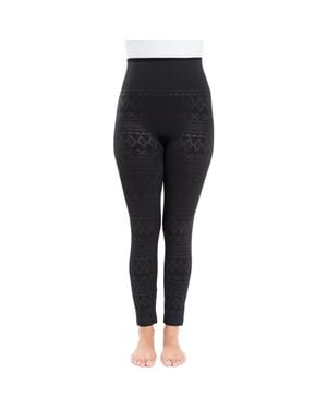Muk Luks Fleece Lined Leggings - Black