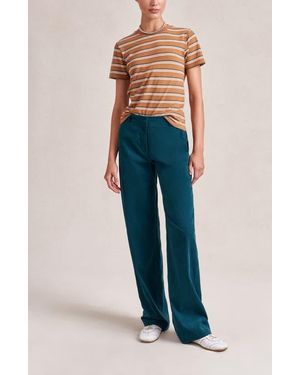 La Ligne Striped Molly Tee - Blue