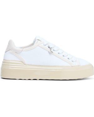 Mallet Lansbury Low-Top Canvas Sneakers - White