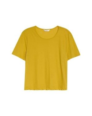 Leset Milo Crop T-Shirt - Yellow