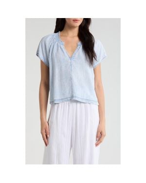 Splendid Meadow Top - Blue