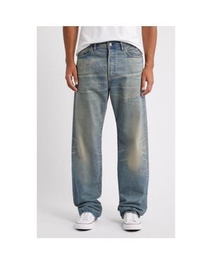 Edwin Wide Straight Leg Jeans - Blue