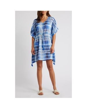 Beach Lunch Lounge Cordelia Beach Cover-Up Dress - Blue