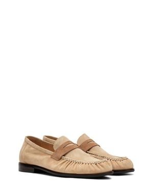 MARC NOLAN Kennedy Penny Loafer - Natural
