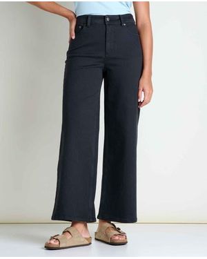 Toad & Co. Balsam Wide Leg Pant - Blue