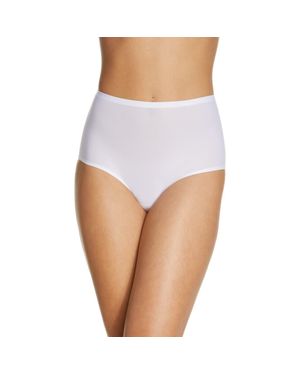 Chantelle Soft Stretch High Waist Briefs - White