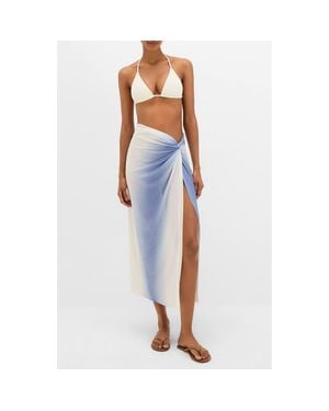 ViX Moon Karen Cover-Up Skirt - Blue